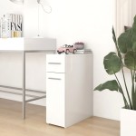 vidaXL Dulap de farmacie, alb, 20x45,5x60 cm, PAL vidaXL Dulap de farmacie, alb, 20x45,5x60 cm, PAL