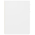 vidaXL Dulap de farmacie, alb, 20x45,5x60 cm, PAL vidaXL Dulap de farmacie, alb, 20x45,5x60 cm, PAL