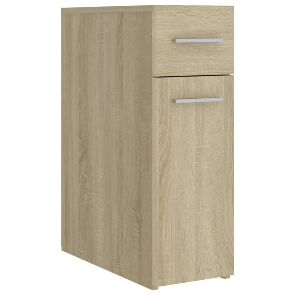 vidaXL Dulap de farmacie, stejar sonoma, 20x45,5x60 cm lemn prelucrat