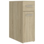 vidaXL Dulap de farmacie, stejar sonoma, 20x45,5x60 cm lemn prelucrat vidaXL Dulap de farmacie, stejar sonoma, 20x45,5x60 cm lemn prelucrat