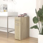 vidaXL Dulap de farmacie, stejar sonoma, 20x45,5x60 cm lemn prelucrat vidaXL Dulap de farmacie, stejar sonoma, 20x45,5x60 cm lemn prelucrat