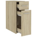 vidaXL Dulap de farmacie, stejar sonoma, 20x45,5x60 cm lemn prelucrat vidaXL Dulap de farmacie, stejar sonoma, 20x45,5x60 cm lemn prelucrat