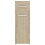 vidaXL Dulap de farmacie, stejar sonoma, 20x45,5x60 cm lemn prelucrat vidaXL Dulap de farmacie, stejar sonoma, 20x45,5x60 cm lemn prelucrat