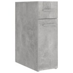 vidaXL Dulap de farmacie, gri beton, 20x45,5x60 cm, PAL vidaXL Dulap de farmacie, gri beton, 20x45,5x60 cm, PAL