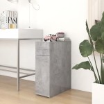 vidaXL Dulap de farmacie, gri beton, 20x45,5x60 cm, PAL vidaXL Dulap de farmacie, gri beton, 20x45,5x60 cm, PAL