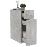 vidaXL Dulap de farmacie, gri beton, 20x45,5x60 cm, PAL vidaXL Dulap de farmacie, gri beton, 20x45,5x60 cm, PAL