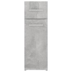 vidaXL Dulap de farmacie, gri beton, 20x45,5x60 cm, PAL vidaXL Dulap de farmacie, gri beton, 20x45,5x60 cm, PAL