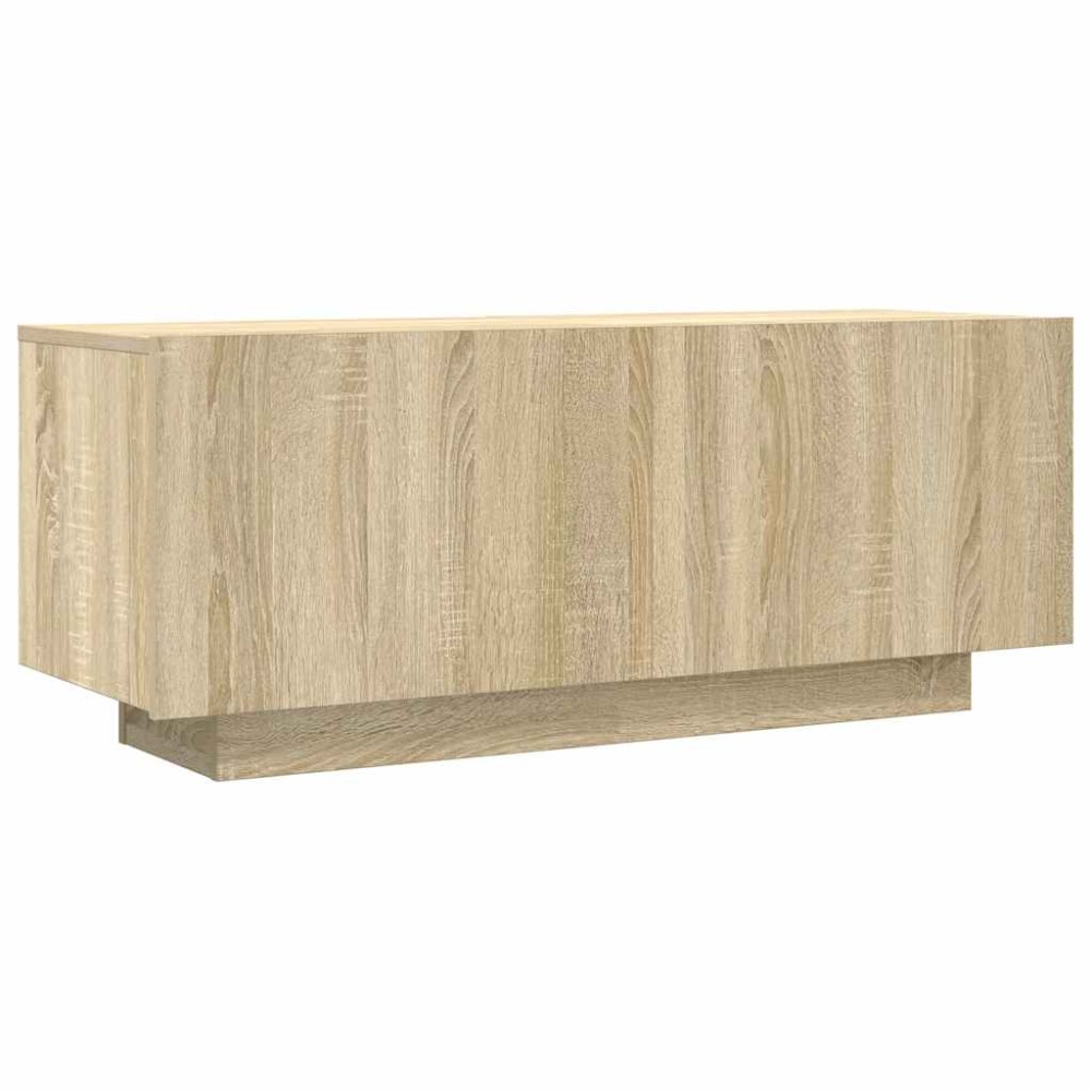 vidaXL Comodă TV, stejar sonoma, 100x35x40 cm, lemn prelucrat