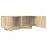 vidaXL Comodă TV, stejar sonoma, 100x35x40 cm, lemn prelucrat vidaXL Comodă TV, stejar sonoma, 100x35x40 cm, lemn prelucrat