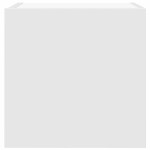 vidaXL Dulap TV montaj pe perete, alb, 30,5x30x30 cm