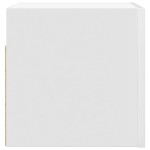 vidaXL Dulapuri TV montate pe perete, 2 buc., alb, 30,5x30x30 cm vidaXL Dulapuri TV montate pe perete, 2 buc., alb, 30,5x30x30 cm