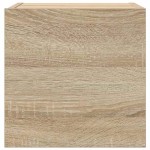 vidaXL Dulap TV montaj pe perete, stejar sonoma, 30,5x30x30 cm