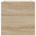 vidaXL Dulapuri TV montaj pe perete 2 buc. stejar sonoma 30,5x30x30 cm