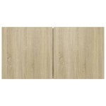 vidaXL Dulapuri TV suspendate 3 buc. stejar sonoma 60x30x30 cm