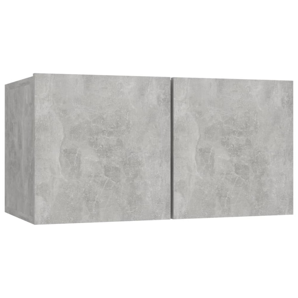 vidaXL Dulap TV suspendat, gri beton, 60x30x30 cm