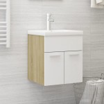 vidaXL Dulap de chiuvetă, 41x38,5x46 ,stejar Sonoma , PAL vidaXL Dulap de chiuvetă, 41x38,5x46 ,stejar Sonoma , PAL
