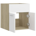 vidaXL Dulap de chiuvetă, 41x38,5x46 ,stejar Sonoma , PAL vidaXL Dulap de chiuvetă, 41x38,5x46 ,stejar Sonoma , PAL