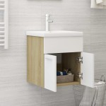 vidaXL Dulap de chiuvetă, 41x38,5x46 ,stejar Sonoma , PAL vidaXL Dulap de chiuvetă, 41x38,5x46 ,stejar Sonoma , PAL