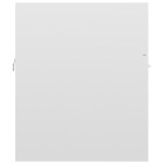 vidaXL Dulap de chiuvetă, alb extralucios, 41x38,5x46 cm, PAL vidaXL Dulap de chiuvetă, alb extralucios, 41x38,5x46 cm, PAL
