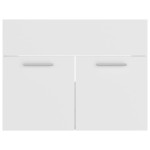 vidaXL Dulap pentru chiuvetă, alb, 60x38,5x46 cm, PAL vidaXL Dulap pentru chiuvetă, alb, 60x38,5x46 cm, PAL
