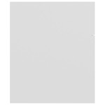 vidaXL Dulap pentru chiuvetă, alb, 60x38,5x46 cm, PAL vidaXL Dulap pentru chiuvetă, alb, 60x38,5x46 cm, PAL