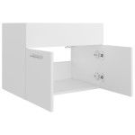 vidaXL Dulap pentru chiuvetă, alb, 60x38,5x46 cm, PAL vidaXL Dulap pentru chiuvetă, alb, 60x38,5x46 cm, PAL