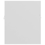 vidaXL Dulap de chiuvetă, alb, 80x38,5x46 cm, lemn prelucrat vidaXL Dulap de chiuvetă, alb, 80x38,5x46 cm, lemn prelucrat