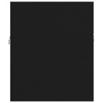 vidaXL Dulap de chiuvetă, negru, 80x38,5x46 cm, PAL