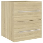 vidaXL Dulap de chiuvetă, stejar Sonoma, 41x38,5x48 cm, PAL vidaXL Dulap de chiuvetă, stejar Sonoma, 41x38,5x48 cm, PAL