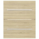 vidaXL Dulap de chiuvetă, stejar Sonoma, 41x38,5x48 cm, PAL vidaXL Dulap de chiuvetă, stejar Sonoma, 41x38,5x48 cm, PAL