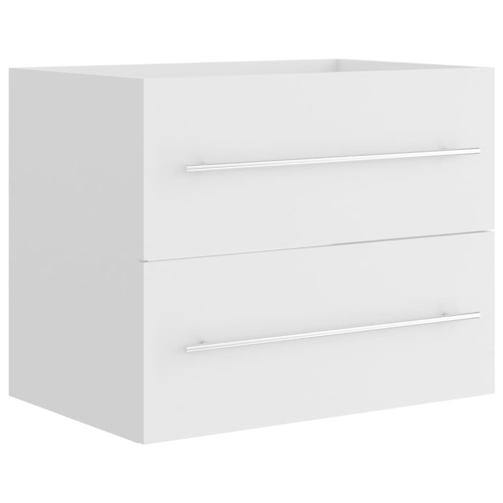 vidaXL Dulap de chiuvetă, alb, 60x38,5x48 cm, PAL