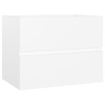 vidaXL Mască de chiuvetă, alb, 60 x 38,5 x 45 cm, PAL vidaXL Mască de chiuvetă, alb, 60 x 38,5 x 45 cm, PAL