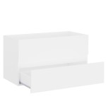 vidaXL Dulap de chiuvetă, alb, 80x38,5x45 cm, PAL vidaXL Dulap de chiuvetă, alb, 80x38,5x45 cm, PAL