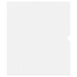 vidaXL Dulap de chiuvetă, alb, 100x38,5x45 cm, PAL vidaXL Dulap de chiuvetă, alb, 100x38,5x45 cm, PAL