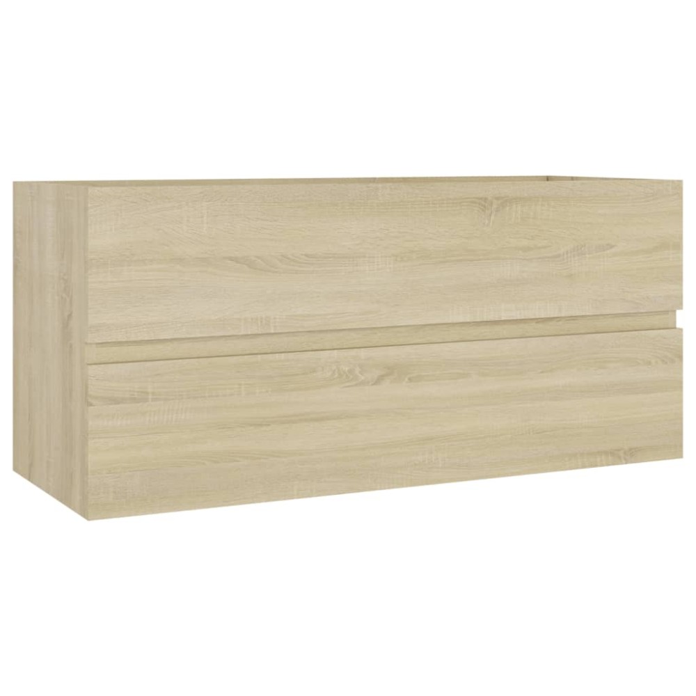 vidaXL Dulap de chiuvetă, stejar sonoma, 100x38,5x45 cm, PAL