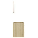 vidaXL Set mobilier baie, 2 piese, stejar Sonoma, PAL vidaXL Set mobilier baie, 2 piese, stejar Sonoma, PAL