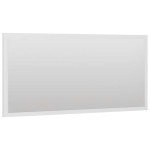 vidaXL Set mobilier de baie, 2 piese, alb, PAL vidaXL Set mobilier de baie, 2 piese, alb, PAL