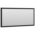 vidaXL Set mobilier de baie, 2 piese, negru, PAL vidaXL Set mobilier de baie, 2 piese, negru, PAL