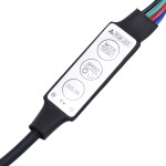 vidaXL Oglindă de baie cu LED, alb, 90x8,5x37 cm, acril