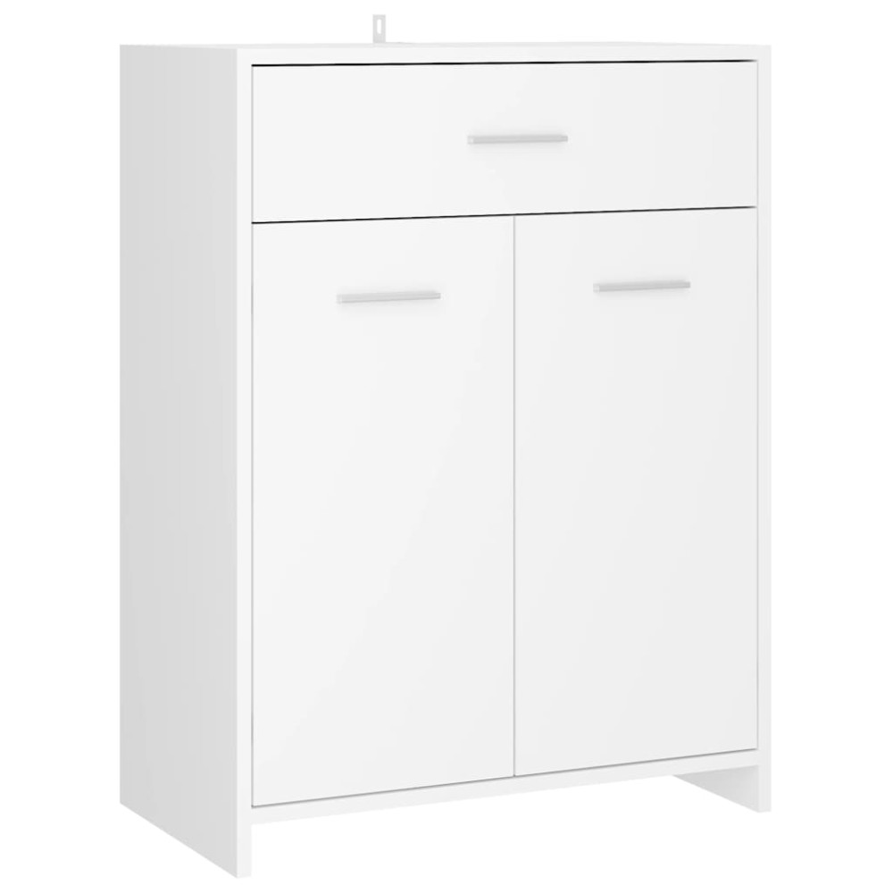 vidaXL Dulap de baie, alb, 60 x 33 x 80 cm, PAL