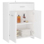 vidaXL Dulap de baie, alb, 60 x 33 x 80 cm, PAL
