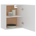 vidaXL Dulapuri suspendate “Lyon”, 2 buc., alb, 50x31x60 cm