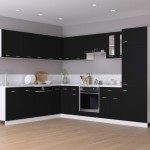vidaXL Dulapuri suspendate “Lyon”, 2 buc., negru, 50x31x60 cm