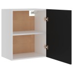 vidaXL Dulapuri suspendate “Lyon”, 2 buc., negru, 50x31x60 cm