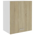 vidaXL Dulapuri suspendate “Lyon”, 2 buc., stejar Sonoma, 50x31x60 cm