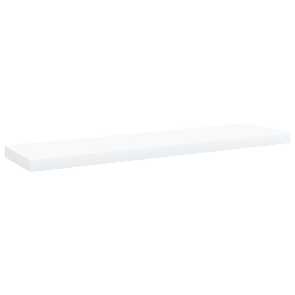 vidaXL Plăci bibliotecă, 4 buc., alb, 40 x 10 x 1,5 cm, PAL