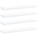 vidaXL Plăci bibliotecă, 4 buc., alb, 40 x 10 x 1,5 cm, PAL vidaXL Plăci bibliotecă, 4 buc., alb, 40 x 10 x 1,5 cm, PAL