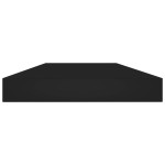vidaXL Plăci bibliotecă, 4 buc., negru, 40 x 10 x 1,5 cm, PAL vidaXL Plăci bibliotecă, 4 buc., negru, 40 x 10 x 1,5 cm, PAL