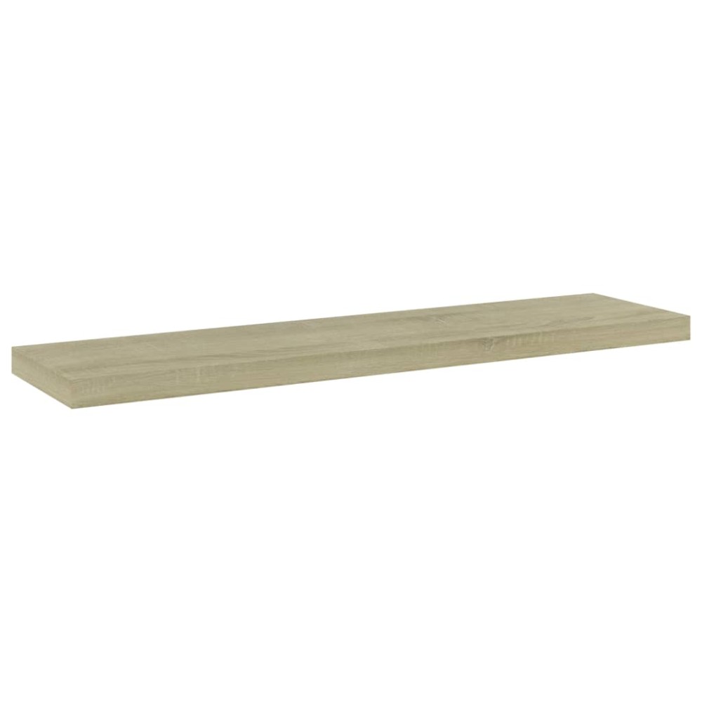 vidaXL Plăci bibliotecă, 4 buc, stejar sonoma, 40 x 10 x 1,5 cm, PAL