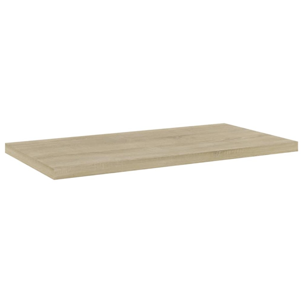 vidaXL Plăci bibliotecă, 4 buc, stejar sonoma, 40 x 20 x 1,5 cm, PAL